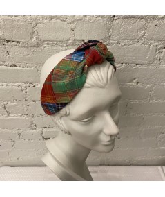 Multi Color Patchwork Cotton Blair Headband