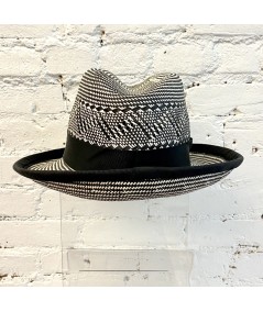 Italian Raffia Trilby Hat