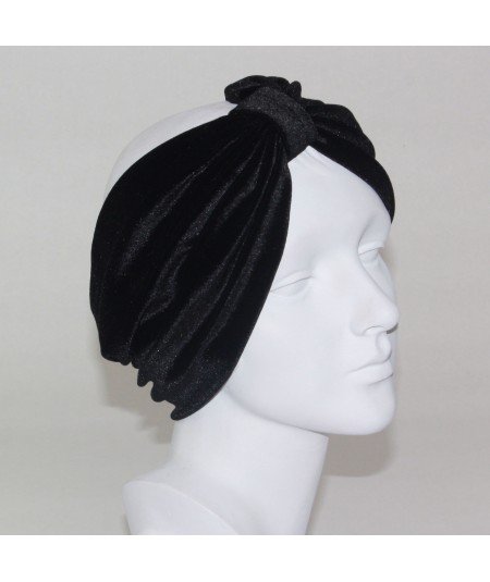 Black headband turban