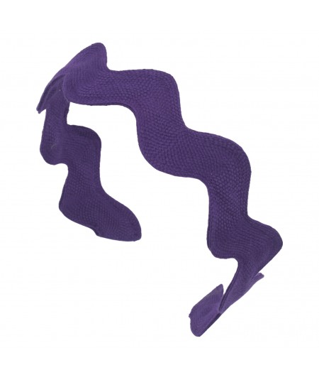 Purple Ric Rac Headband