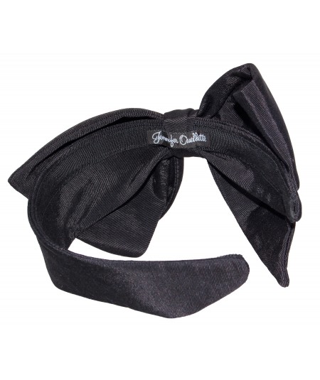 Black Large Bow Headband