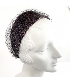 Chevy Extra Wide Headband with Changeable Veiling