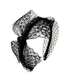 Veiling Carolina Bow Headband  - 5