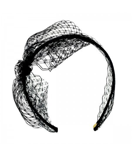 Veiling Carolina Bow Headband  - 6