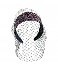 Chevy Extra Wide Headband with Changeable Veiling