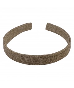 Sand Raffia Medium Basic Headband