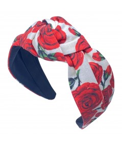 Red Roses Blair Turban Headband