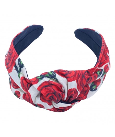 Red Roses Blair Turban Headband