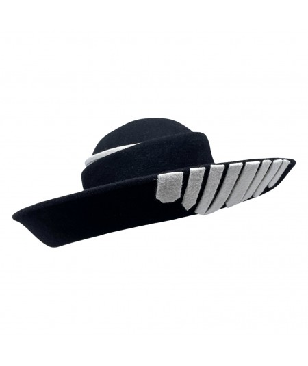 Felt City Scape Hat  - 1