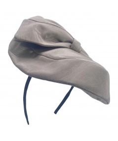 Pecan Veronique Grosgrain Fascinator Hat