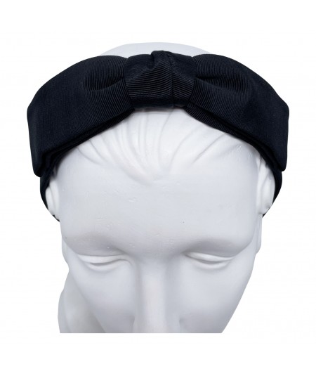 Black Grosgrain Bow Headband