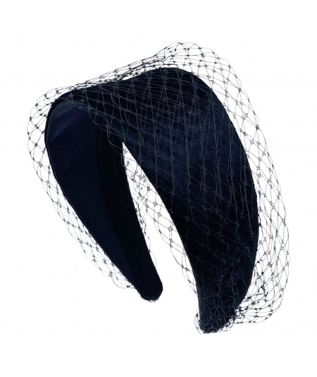 Ultra Suede Changeable Veiling Headband