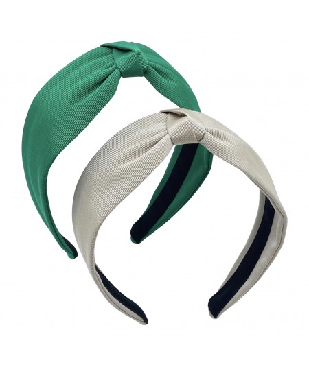 Emerald - Almond Basic Turban Headband