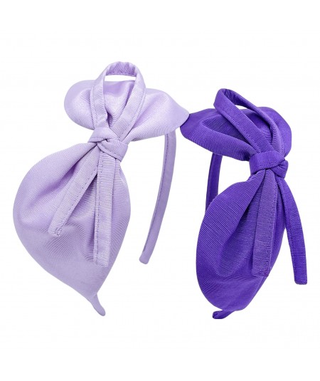 Lavender - Violet Marie Bow Headband