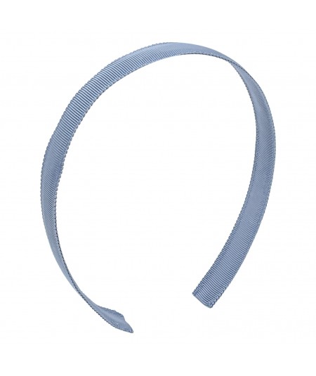 Dusty Blue Eco Grosgrain Medium Headband