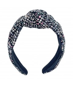 Bloomington Silk Tweed Blair Center Turban Headband