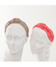 Pecan Coral Bengaline Blair Center Turban Headband