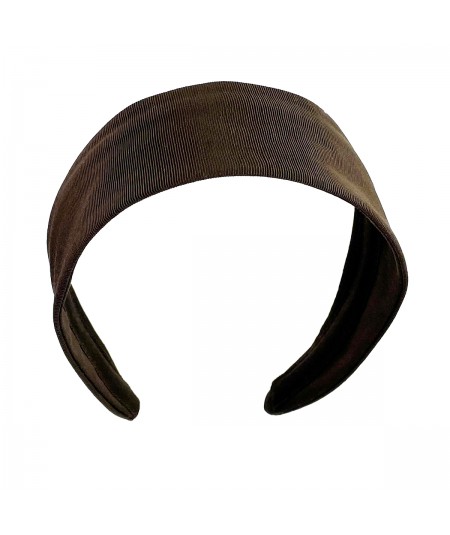 Brown Bengaline Classic Wide Headband
