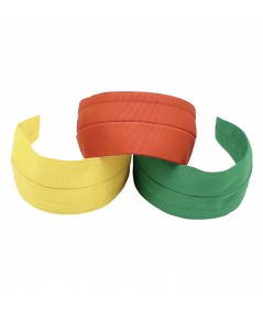 Yellow - Orange - Emerald Grosgrain Extra Wide Headband