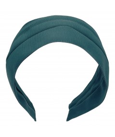 Hunter Green Grosgrain Extra Wide Headband
