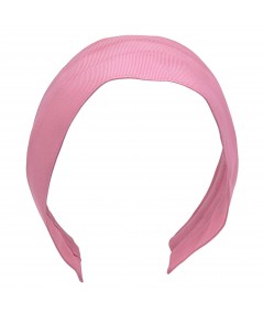 Pink Grosgrain Extra Wide Headband