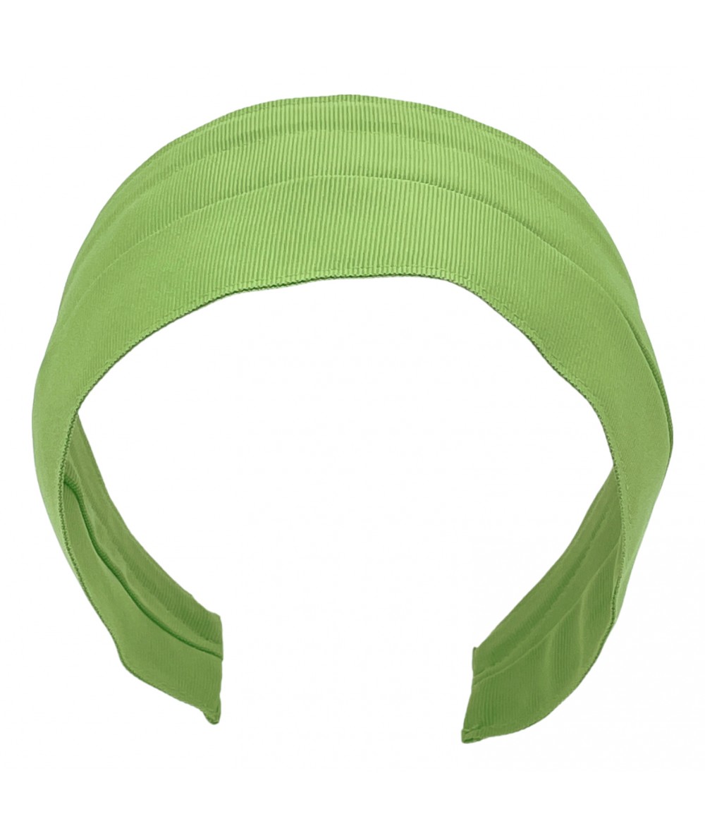 Lime Grosgrain Extra Wide Headband