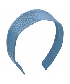 Cadet Grosgrain Texture Medium Wide Headband