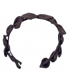 Brown Bows Headband