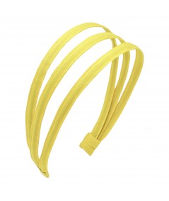 Yellow Triple Skinny Headband