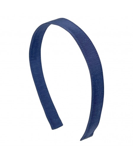 Navy Grosgrain Medium Headband