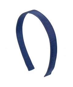 Navy Grosgrain Medium Headband