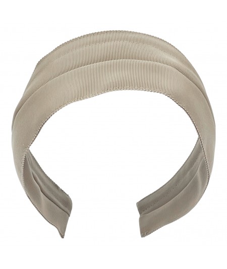 Wheat Eco Grosgrain Extra Wide Headband