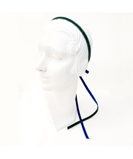 Green Royal Velvet headband