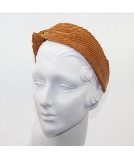 Amber Corduroy Side Turban Headband