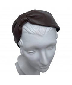 Chestnut Leather Audrey Headband