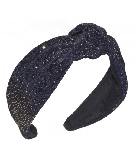 Starry Night Center Knot Headband