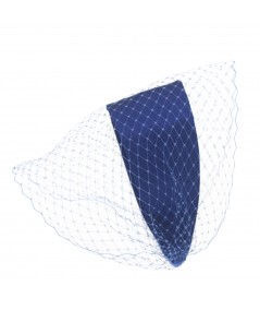 Corsair Blue with Ocean Changeable Veil Headband