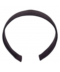 Brown Grosgrain Medium Headband