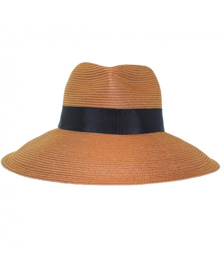 Fedora Summer Sun Hat with Large Brim by Jennifer Ouellette
