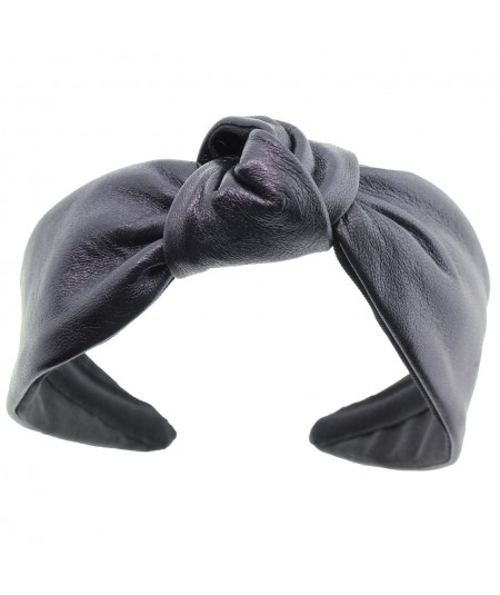 l410-metallic-leather-center-knot-turban