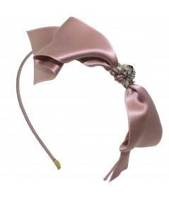stskr-satin-tie-knot-headband-with-metal-rose-trim