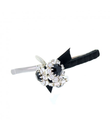 lp19-satin-wrapped-hair-pin-trimmed-with-3-flower-rhinestone