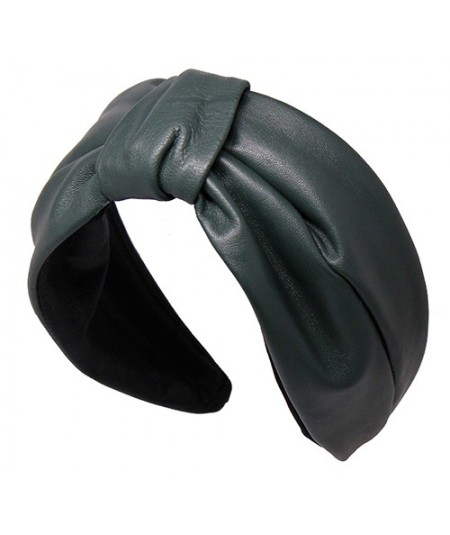 Forest Leather Draper Headband