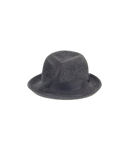 Bowler Fedora Mens Hat Grey