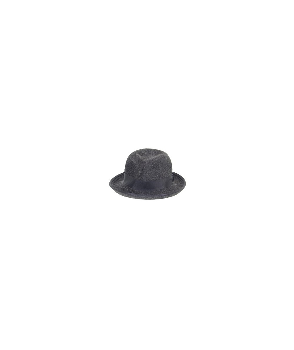 Bowler Fedora Mens Hat Grey