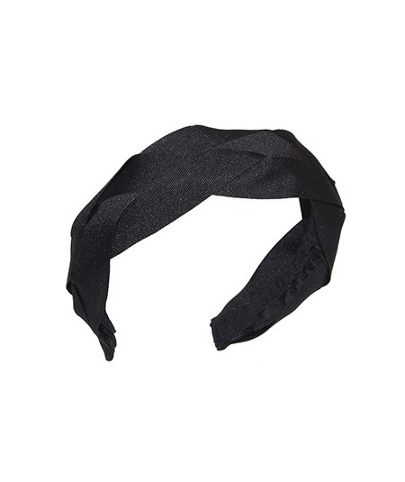 Black Braid Headband by Jennifer Ouellette