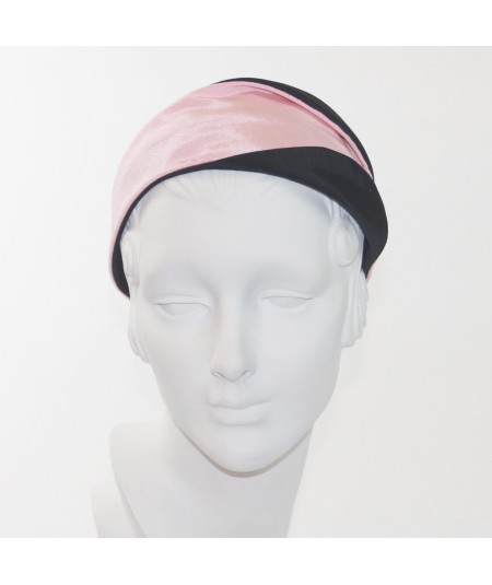 Pale Pink with Black Matisse Headband