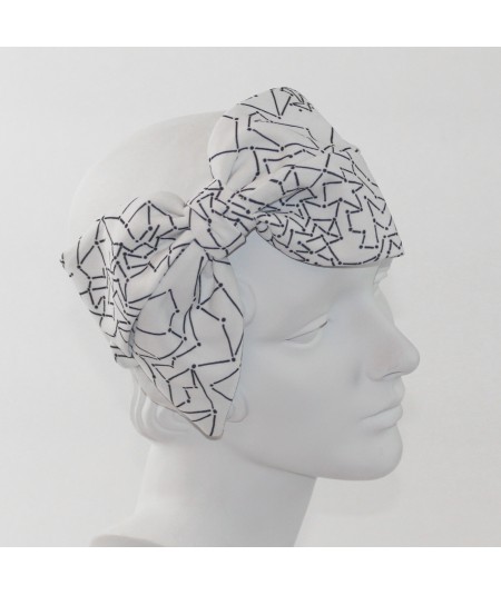 Printed Large Bow Headband