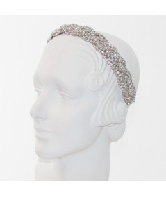 Rhinestones Braid Headpiece
