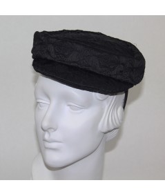 Textured Cap Headpiece Fascinator